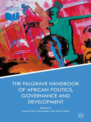 cover image of The Palgrave Handbook of African Politics, Governance and Development